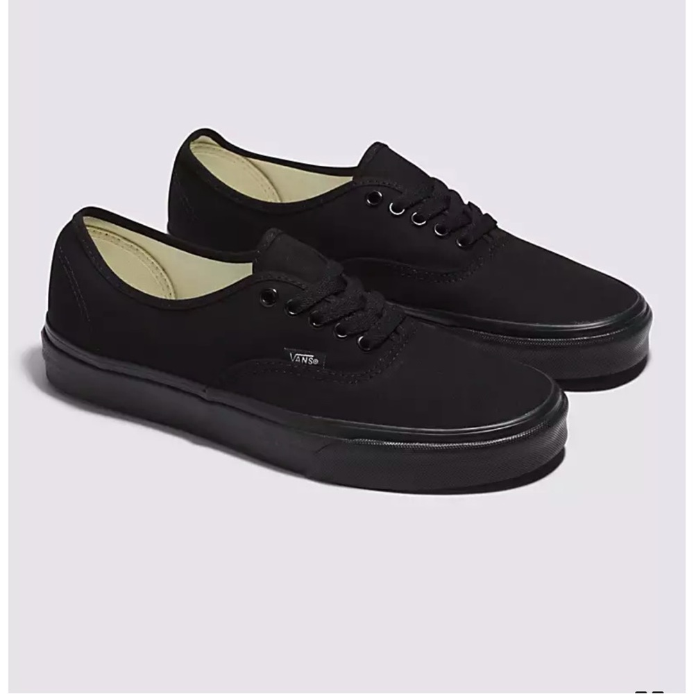 Black Authentic Doheny Vans W9/M 7.5
